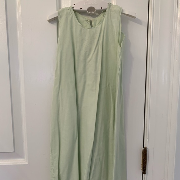 Strasburg green smocked dress size 3 years - Picture 7 of 8